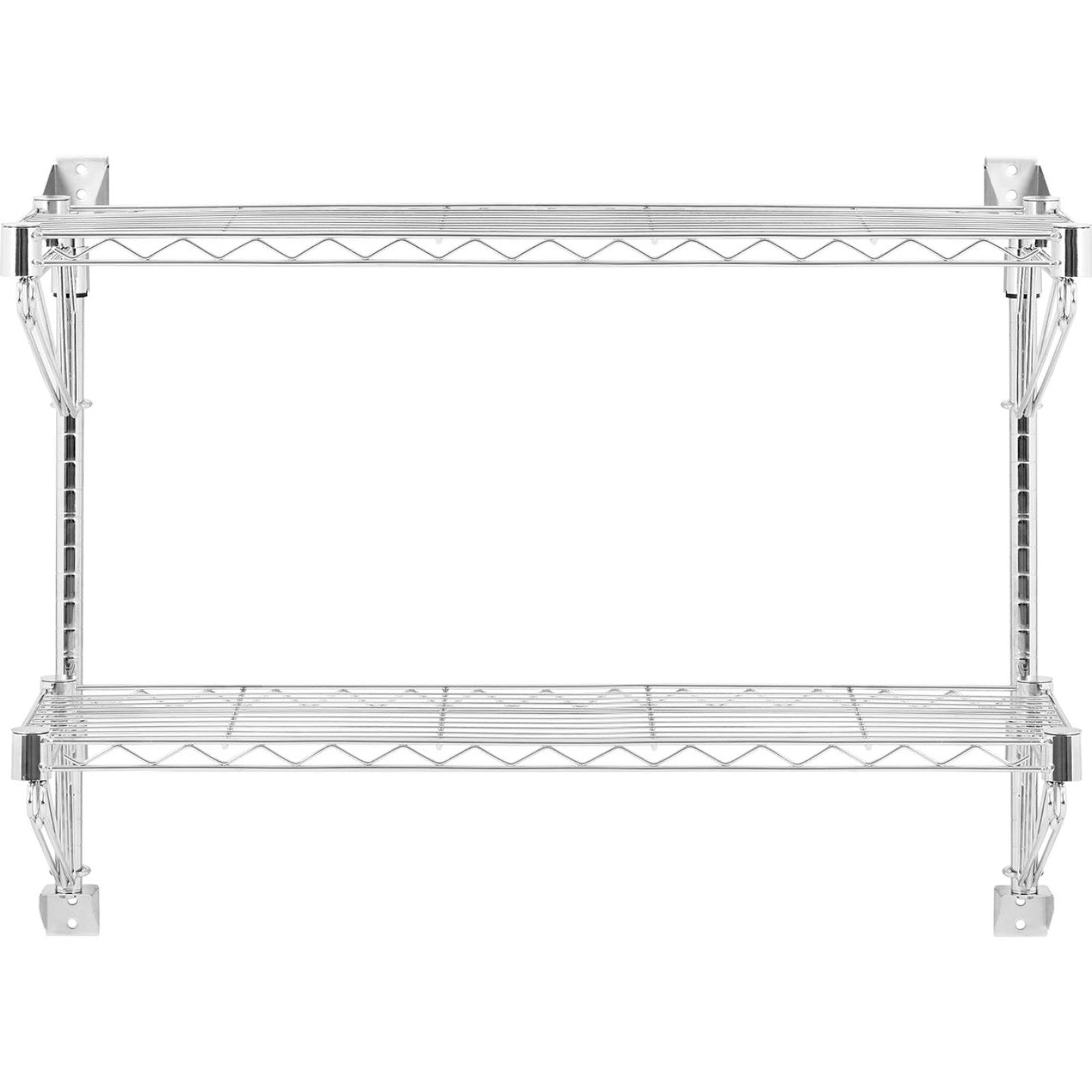 Wall Shelves & Ledges – Double wall wire shelf up - Carlat