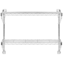 Wall Shelves & Ledges – Double wall wire shelf up - Carlat