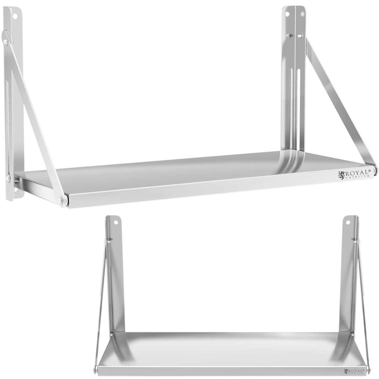 Wall Shelves & Ledges – Foldable stainless steel catering wall - Carlat