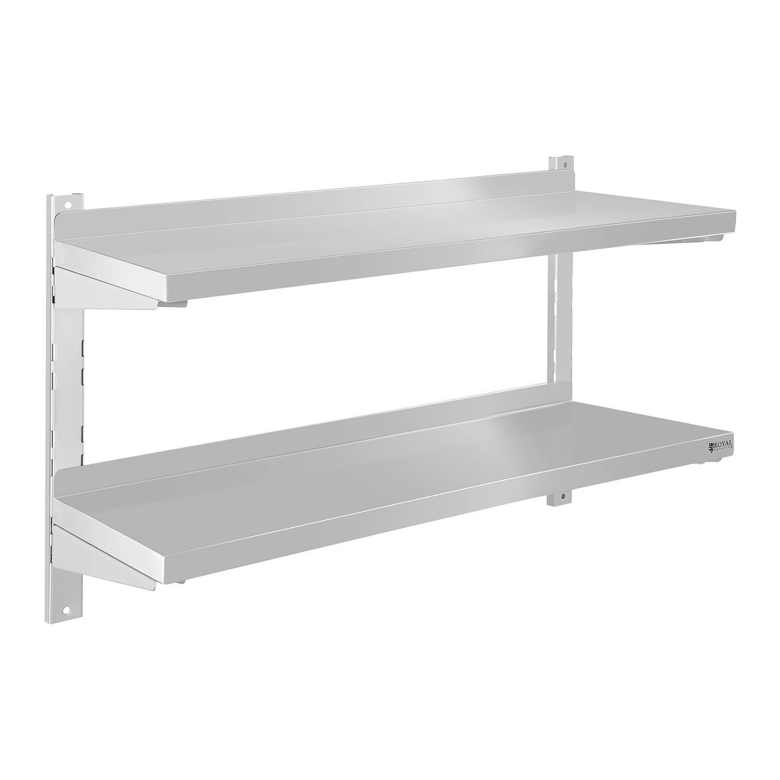 Wall Shelves & Ledges – Półka ścienna stalowa wisząca podwójna - Carlat