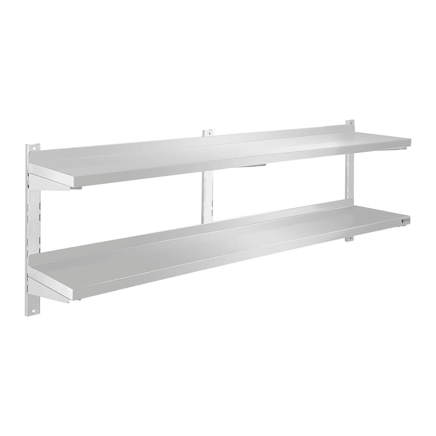 Wall Shelves & Ledges – Półka ścienna stalowa wisząca podwójna - Carlat