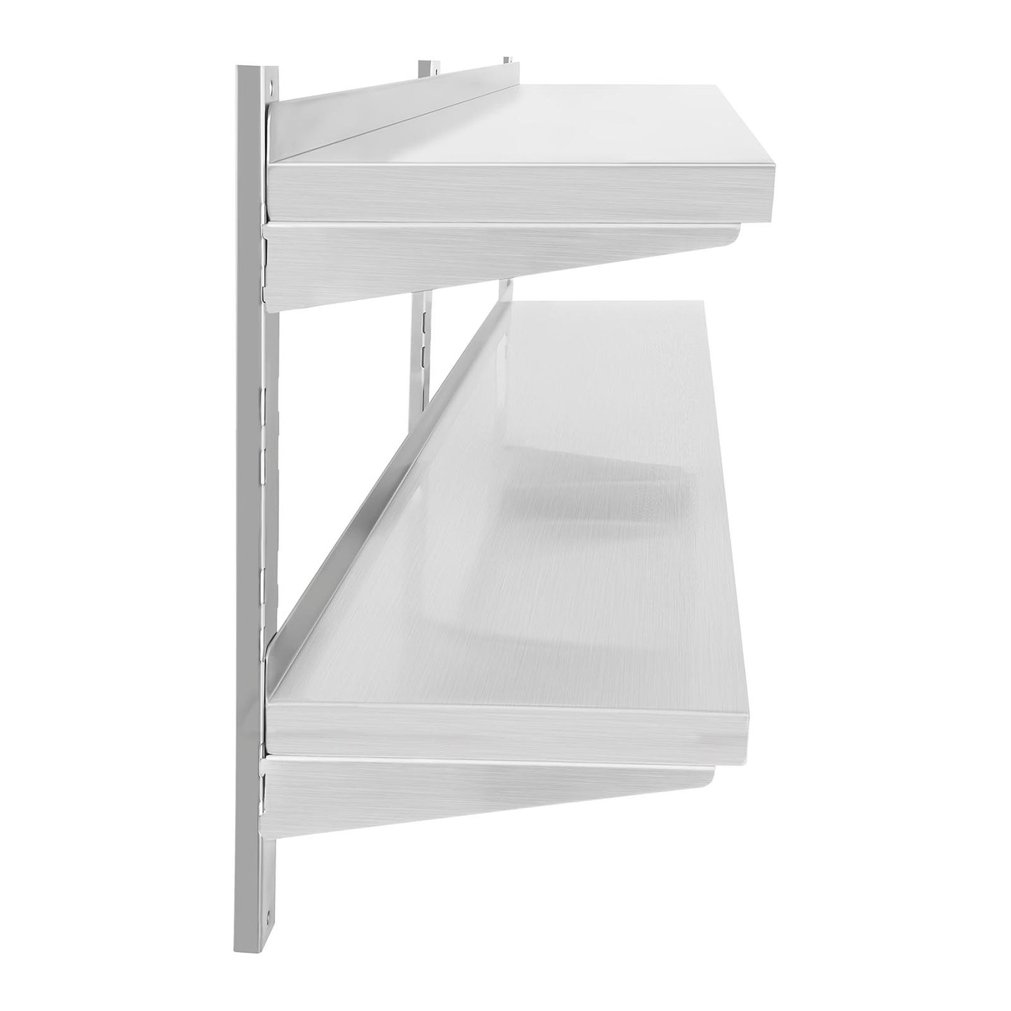 Wall Shelves & Ledges – Półka ścienna stalowa wisząca podwójna - Carlat