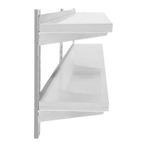 Wall Shelves & Ledges – Półka ścienna stalowa wisząca podwójna - Carlat