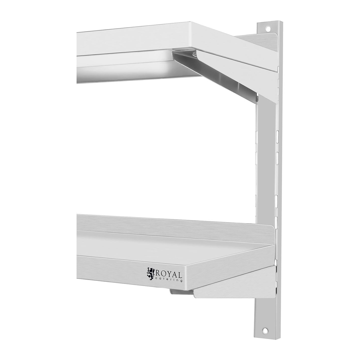 Wall Shelves & Ledges – Półka ścienna stalowa wisząca podwójna - Carlat