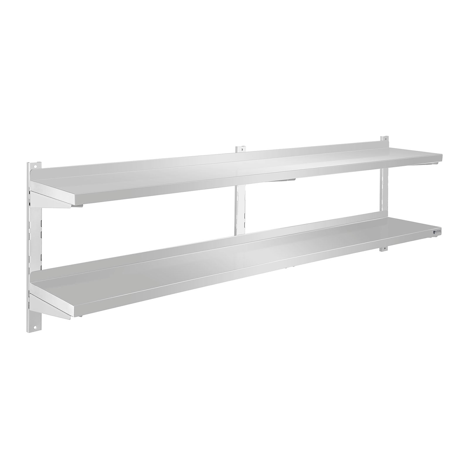 Wall Shelves & Ledges – Półka ścienna stalowa wisząca podwójna - Carlat