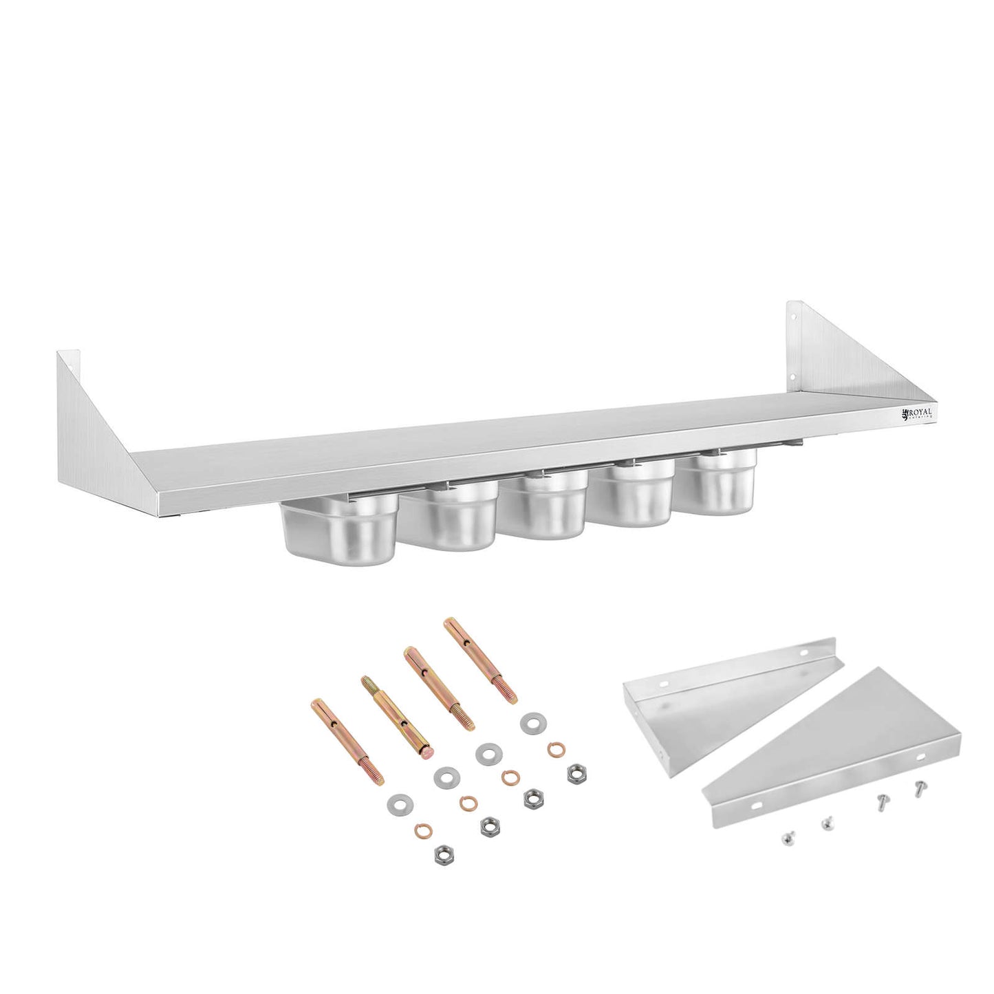 Wall Shelves & Ledges – Półka ścienna wisząca na konsolach - Carlat