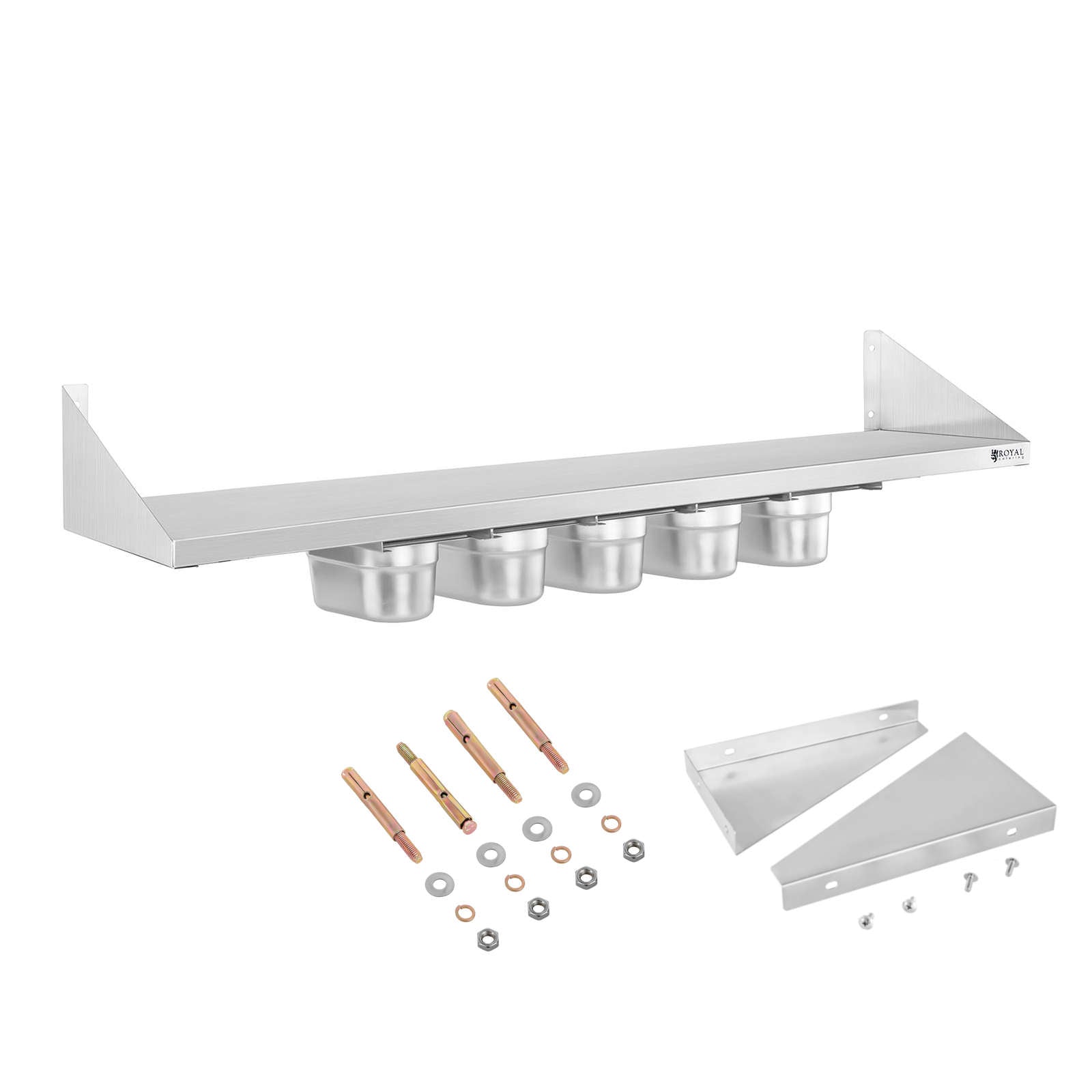 Wall Shelves & Ledges – Półka ścienna wisząca na konsolach - Carlat