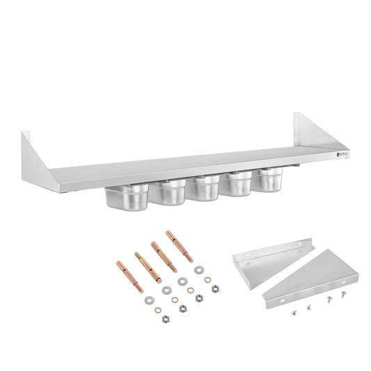Wall Shelves & Ledges – Półka ścienna wisząca na konsolach - Carlat