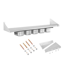 Wall Shelves & Ledges – Półka ścienna wisząca na konsolach - Carlat