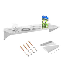 Wall Shelves & Ledges – Półka ścienna wisząca stalowa nierdzewna - Carlat