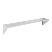 Wall Shelves & Ledges – Single hanging wall shelf, stainless - Carlat