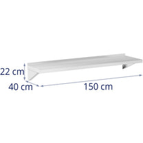 Wall Shelves & Ledges – Wall-hung kitchen shelf made of - Carlat