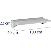 Wall Shelves & Ledges – Wall-hung kitchen shelf made of - Carlat