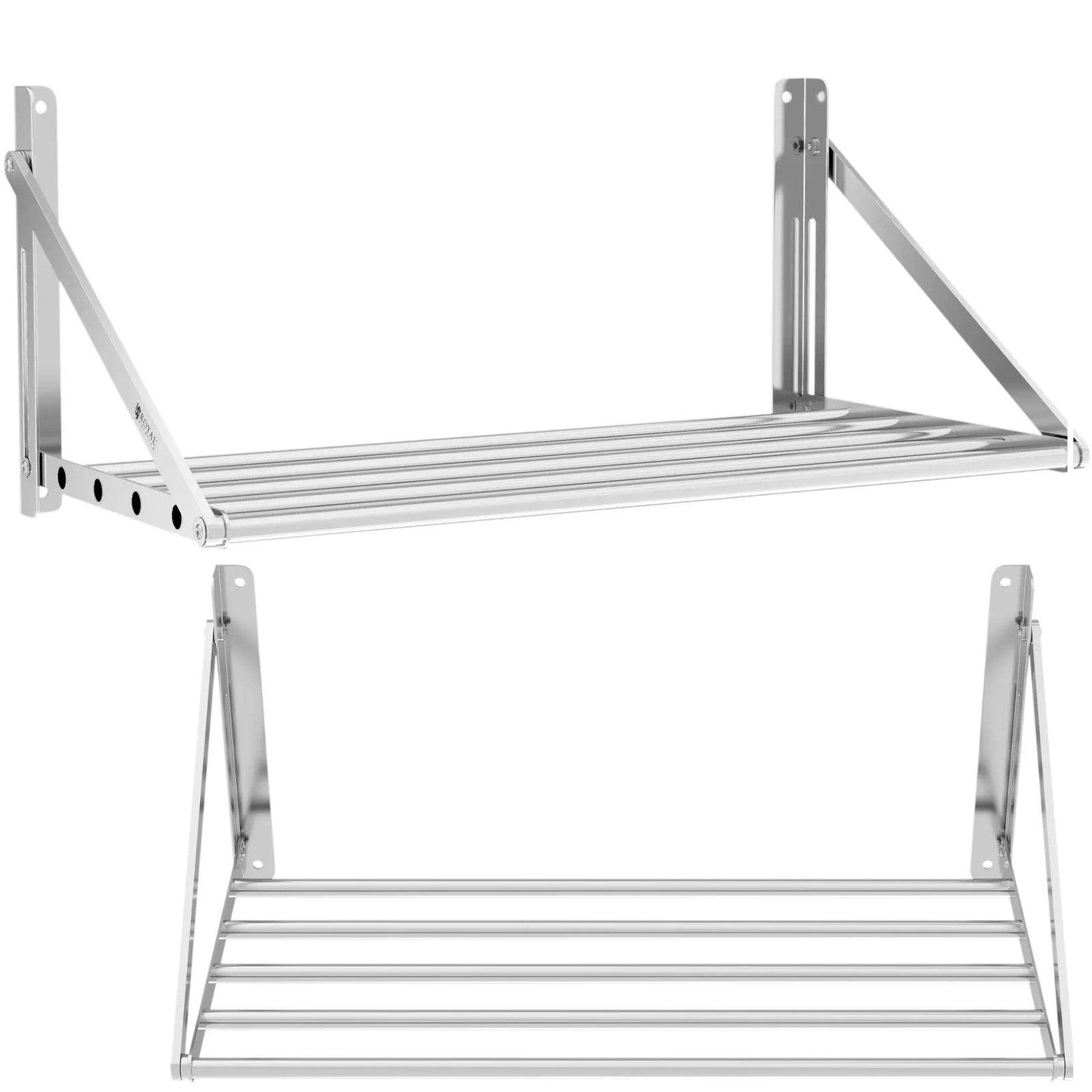 Wall Shelves & Ledges – Wall shelf, hanging, stainless steel, - Carlat