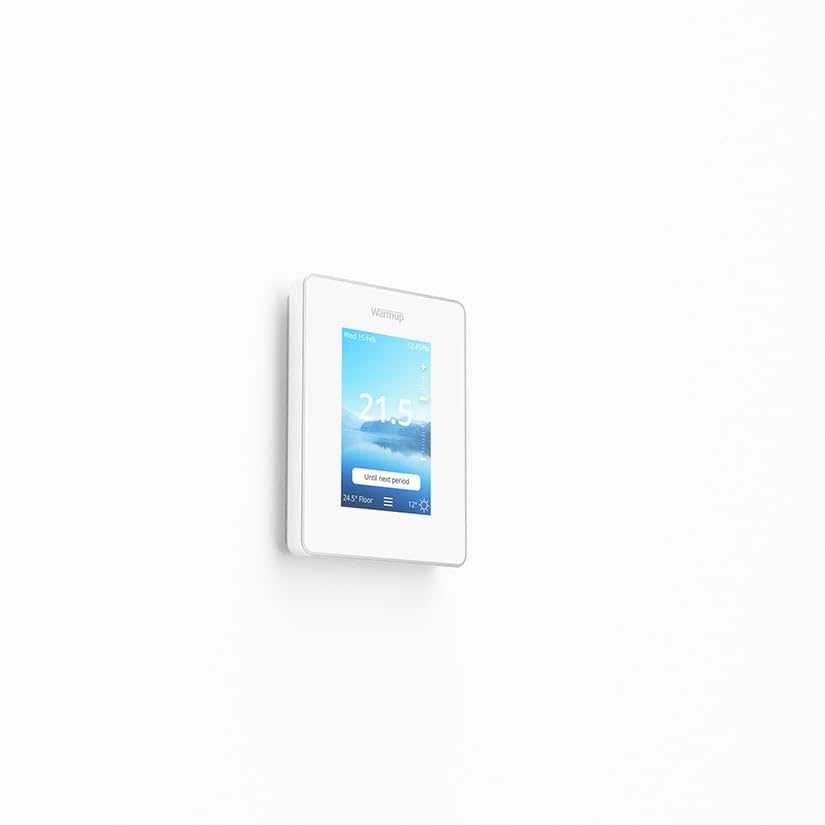 Warmup 6IE WiFi Thermostat (White) - Carlat