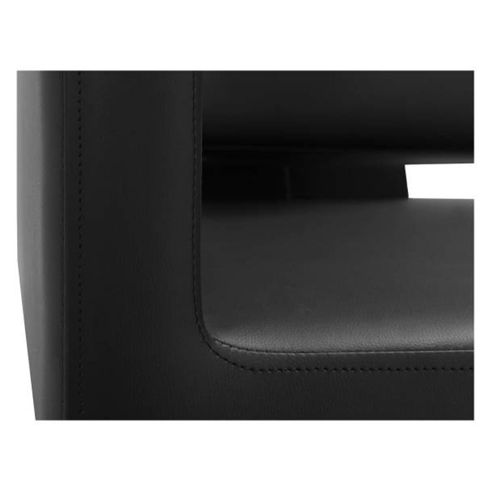 Washing machine sink with hairdresser chair Physa TERMOLI black - Carlat