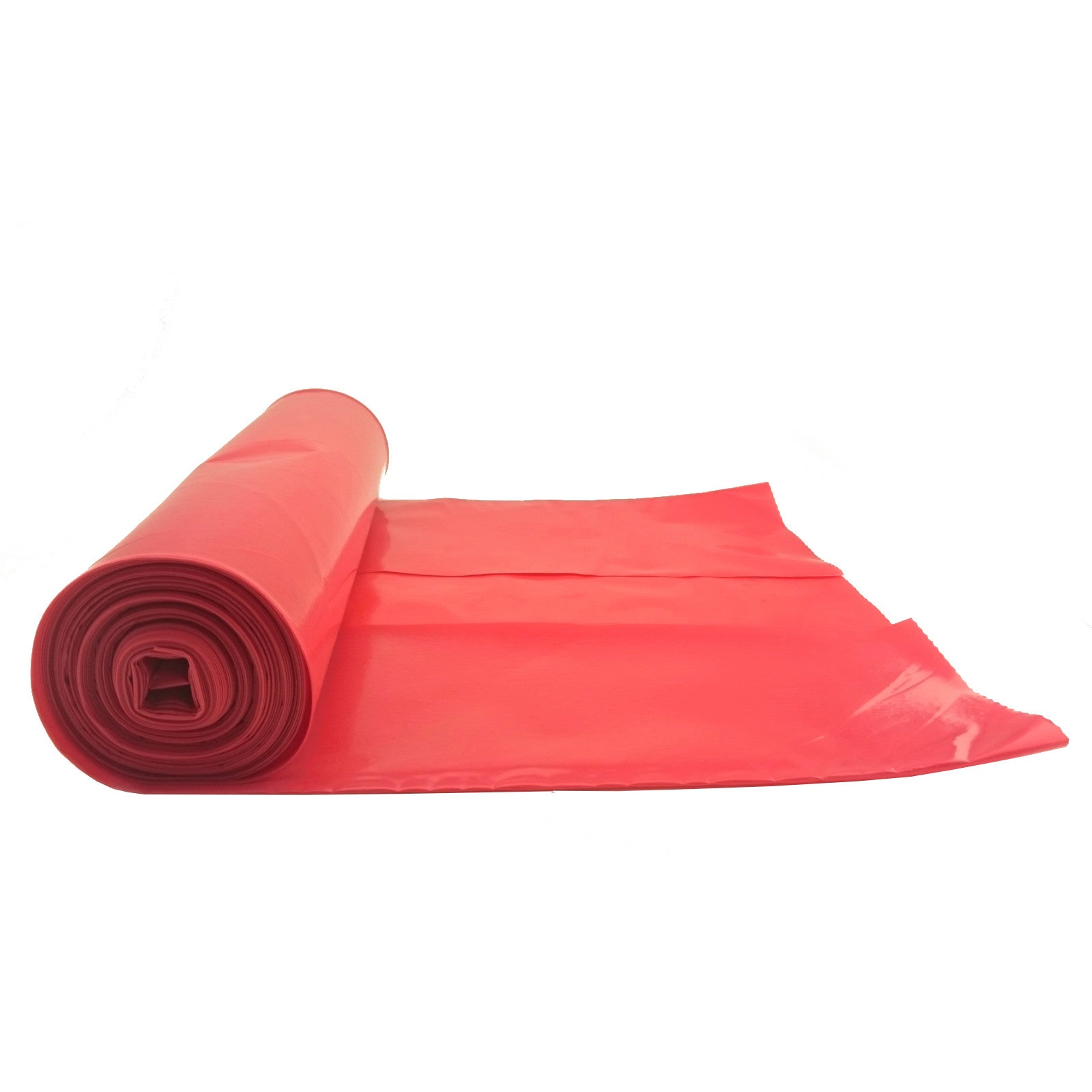 Waste bags thick 50 micros. durable roll 25s. - red 70L - Carlat