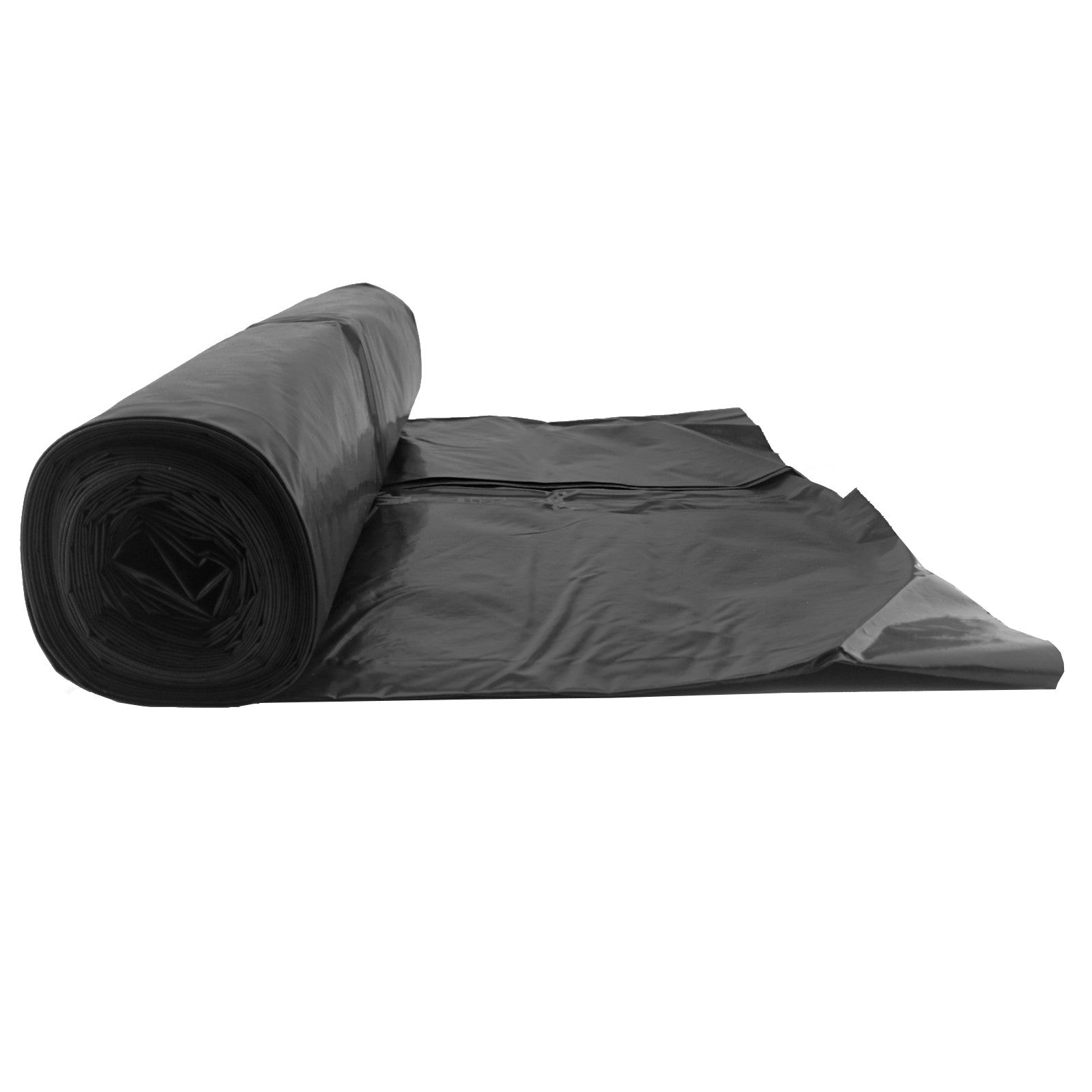 Waste bags thick 80 micros. durable roll 15s. - black 120L - Carlat