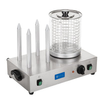 Water heater for hot dogs and buns Hot dog 2 x 300W - Carlat
