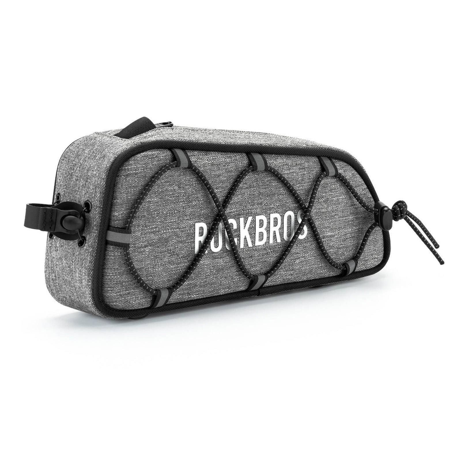 Waterproof bicycle bag for the upper frame tube 0.7L - gray - Carlat