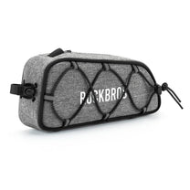 Waterproof bicycle bag for the upper frame tube 0.7L - gray - Carlat