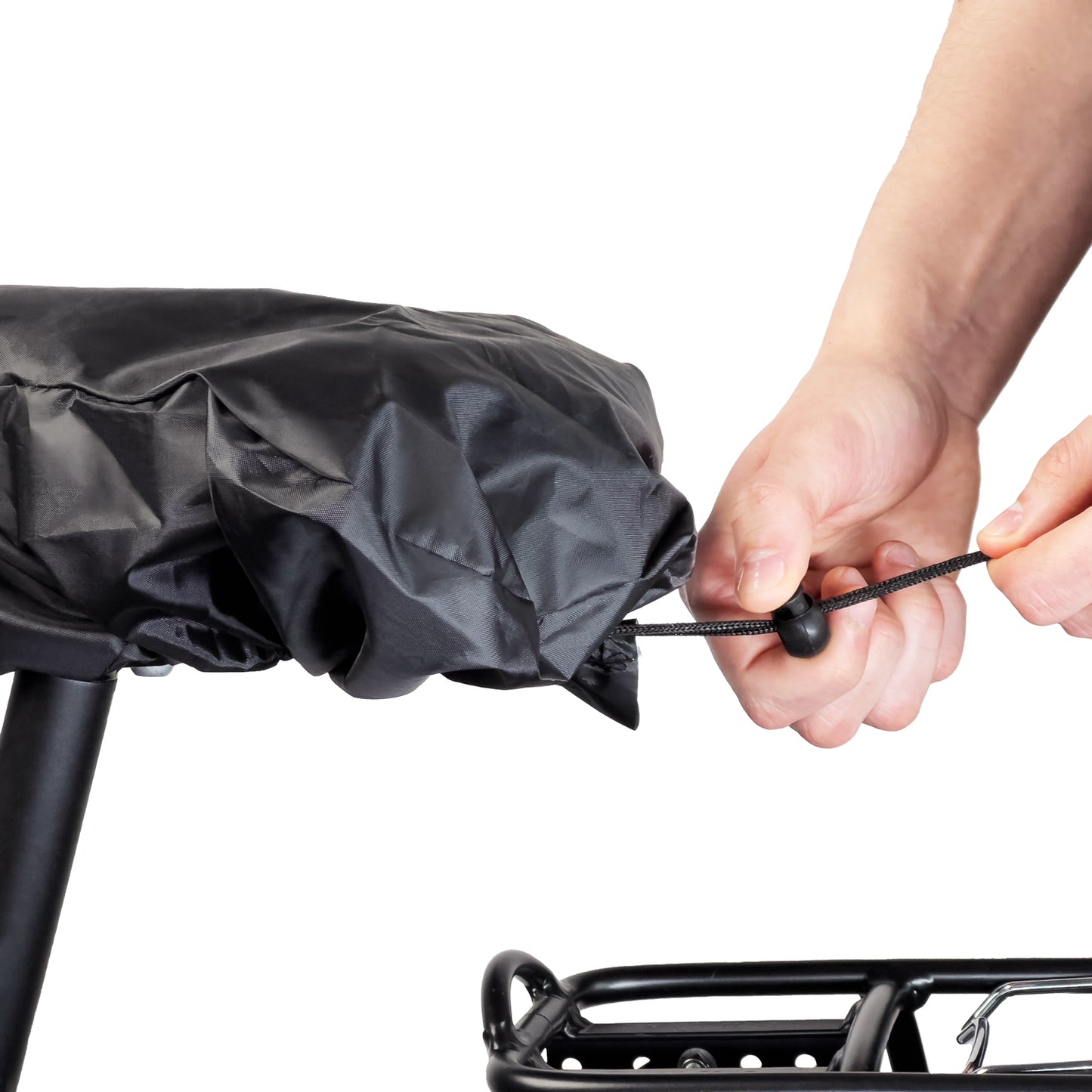 Waterproof bicycle seat cover - black - Carlat
