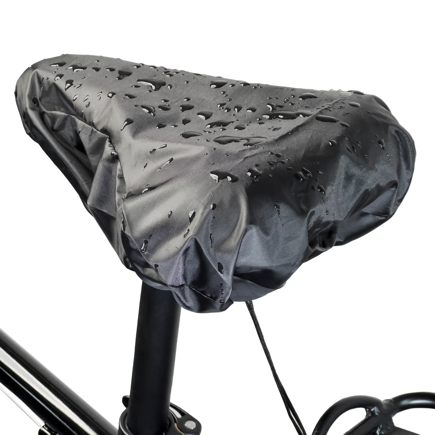 Waterproof bicycle seat cover - black - Carlat