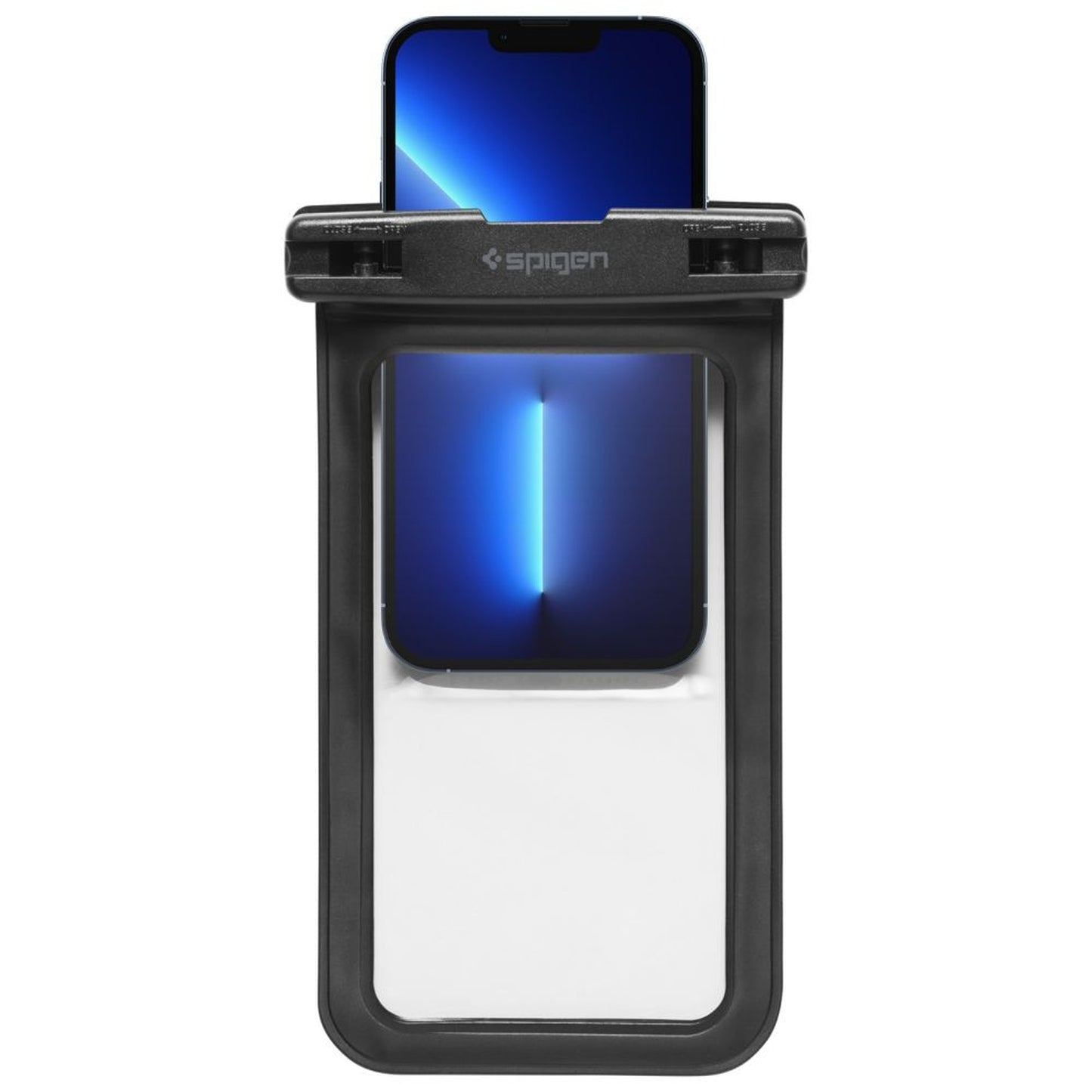 Waterproof case for smartphone with lanyard IPX8 black - 2 pcs. - Carlat