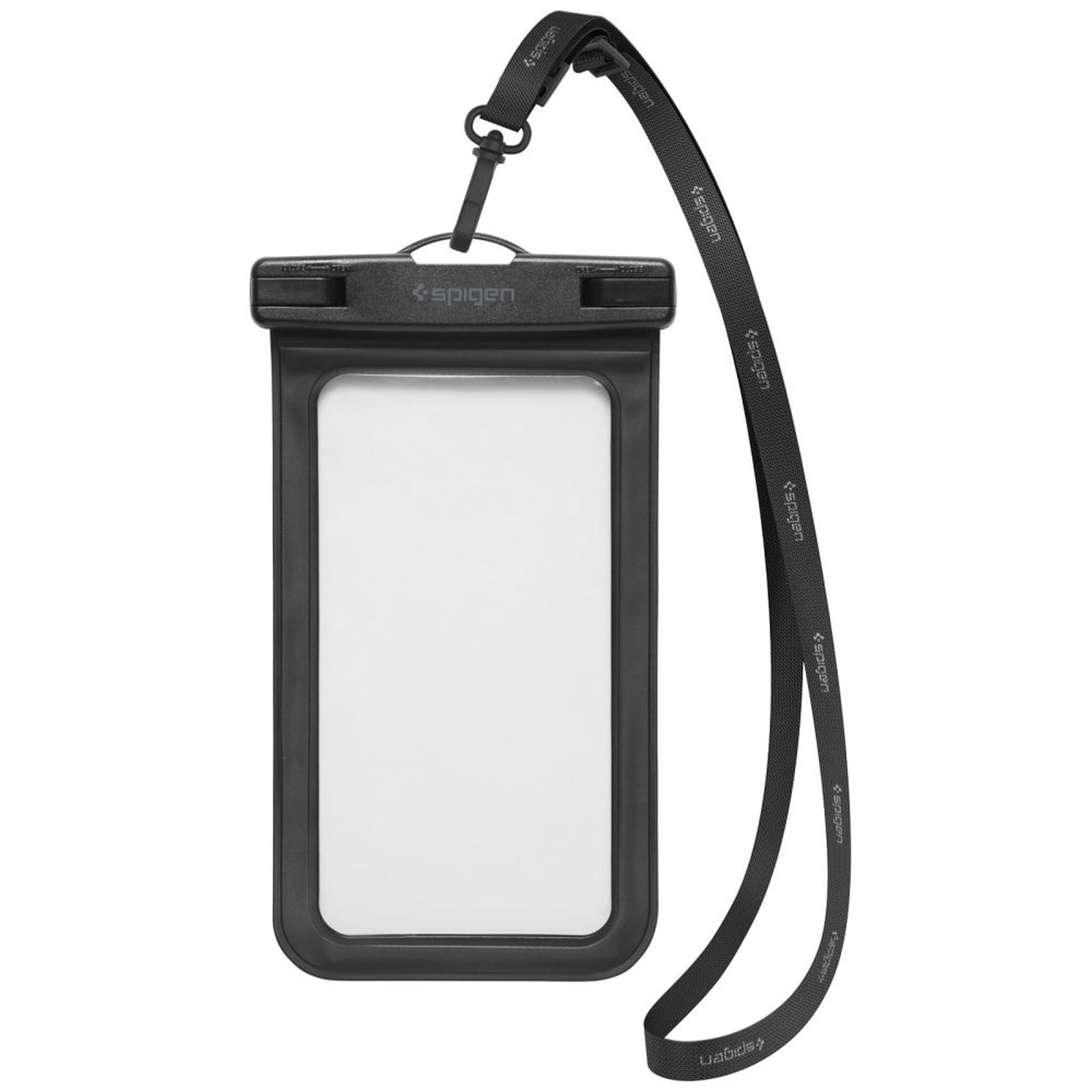 Waterproof case for smartphone with lanyard IPX8 black - 2 pcs. - Carlat