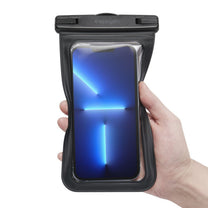 Waterproof case for smartphone with lanyard IPX8 black - 2 pcs. - Carlat