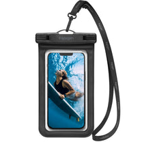 Waterproof case for smartphone with lanyard IPX8 black - 2 pcs. - Carlat