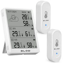 Weather stations, thermometers, and – 50-356# Blow TU199 WiFi Tuya Thermohygrometer - Carlat