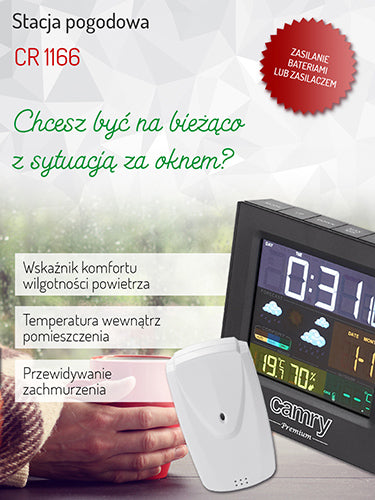 Weather stations, thermometers, and hygrometers – CR 1166 Weather Station - Carlat