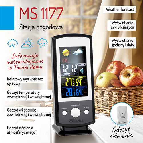 MESKO Weather stations, thermometers, and hygrometers – MS 1177 Weather Station – image 13
