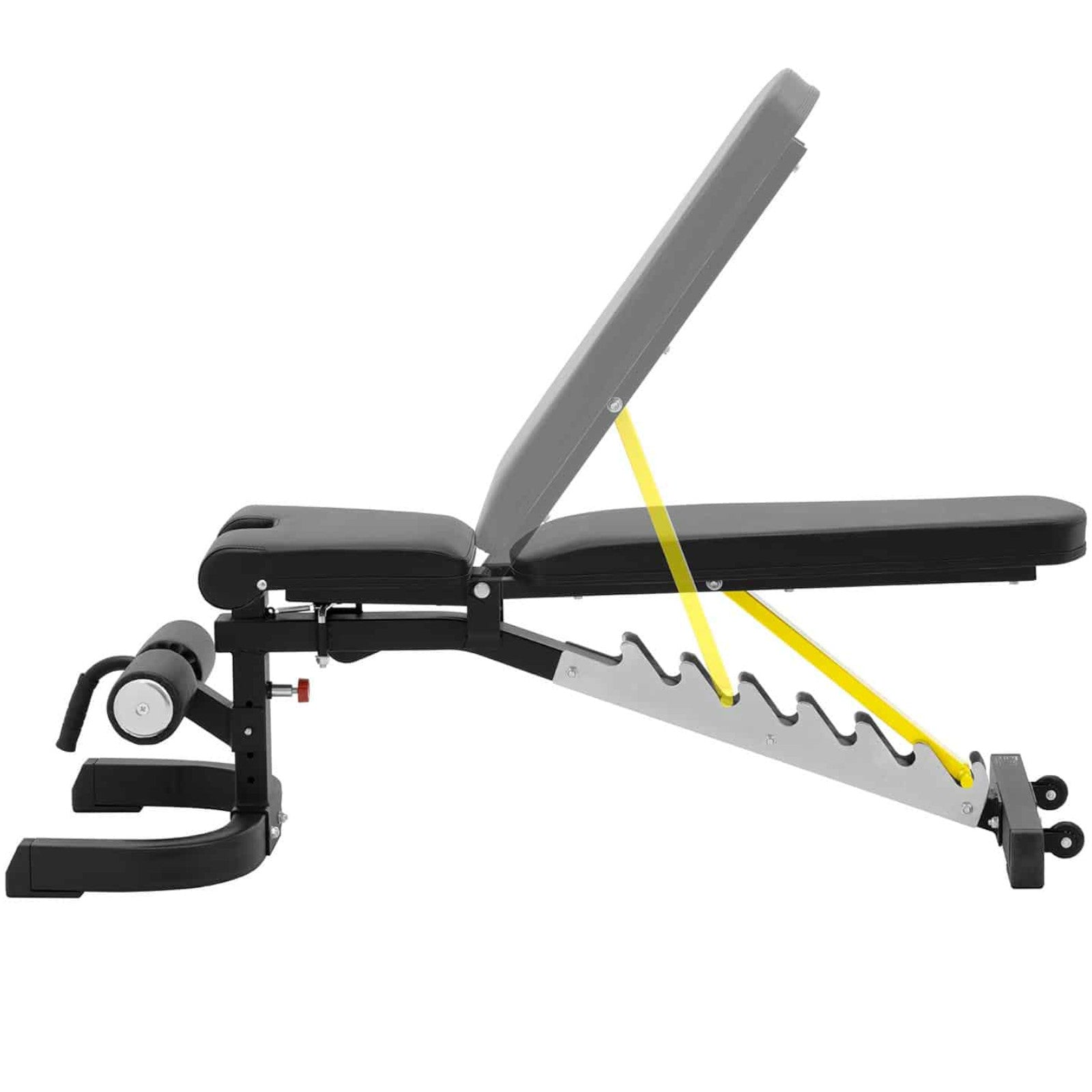 Weight Lifting – Adjustable incline training bench for exercises up - Carlat