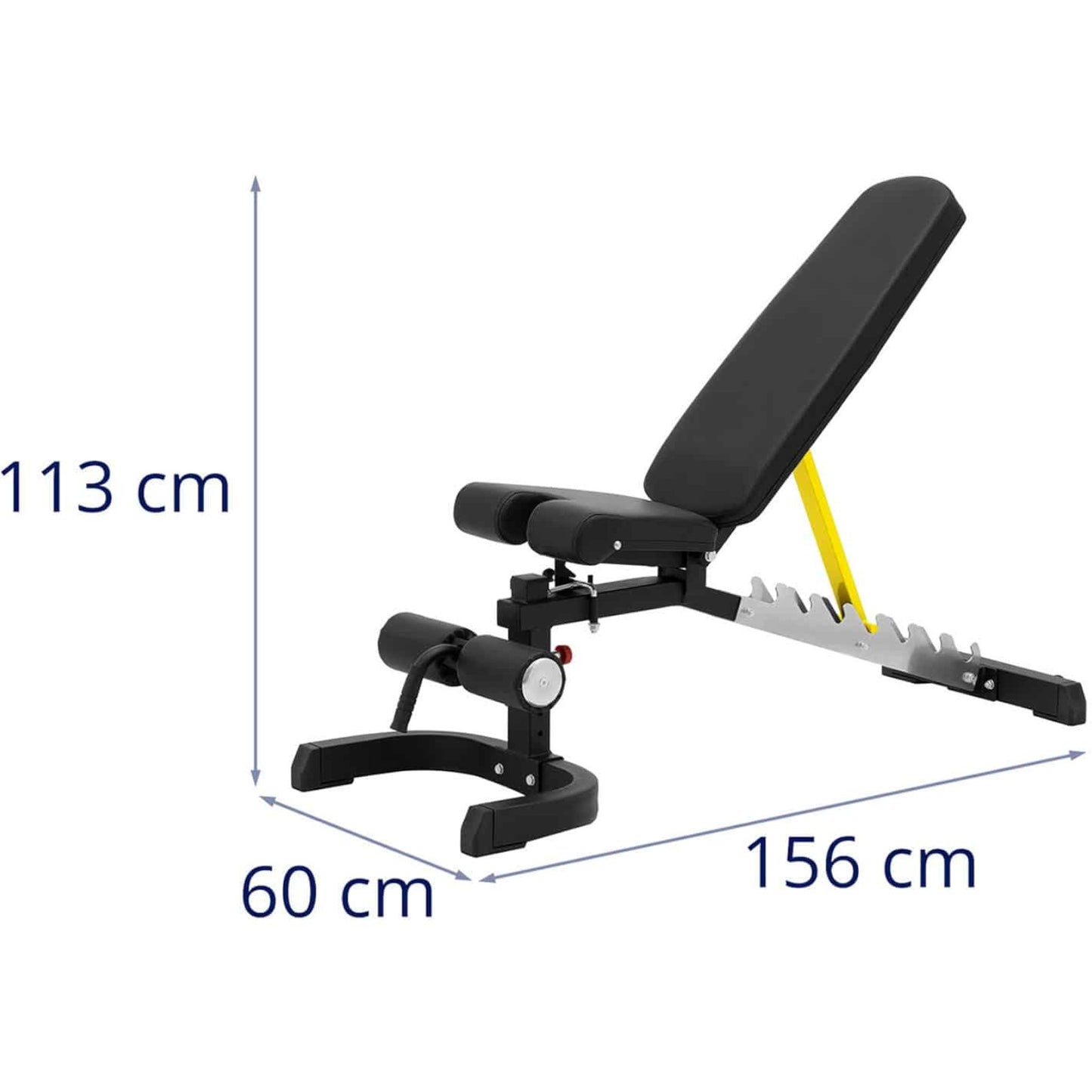 Weight Lifting – Adjustable incline training bench for exercises up - Carlat