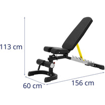 Weight Lifting – Adjustable incline training bench for exercises up - Carlat