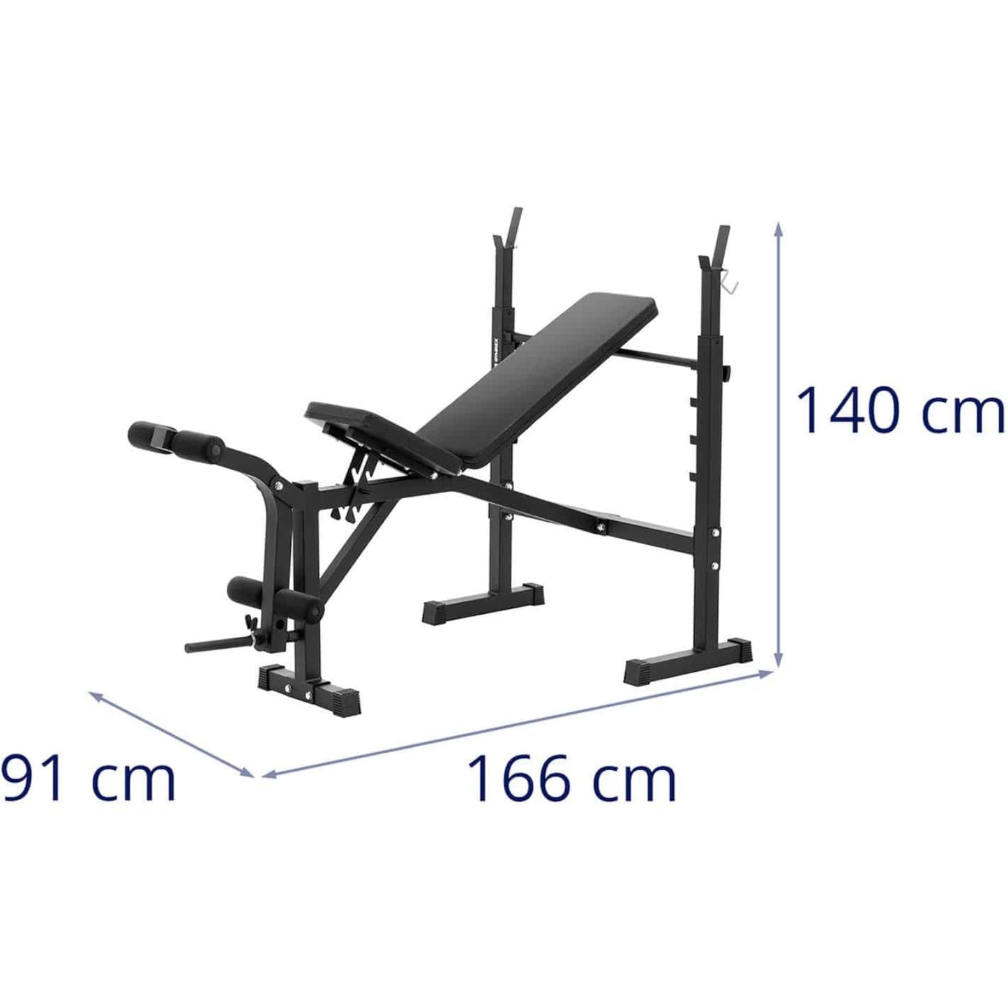 Weight Lifting – Barbell training bench, adjustable to 100 kg - Carlat