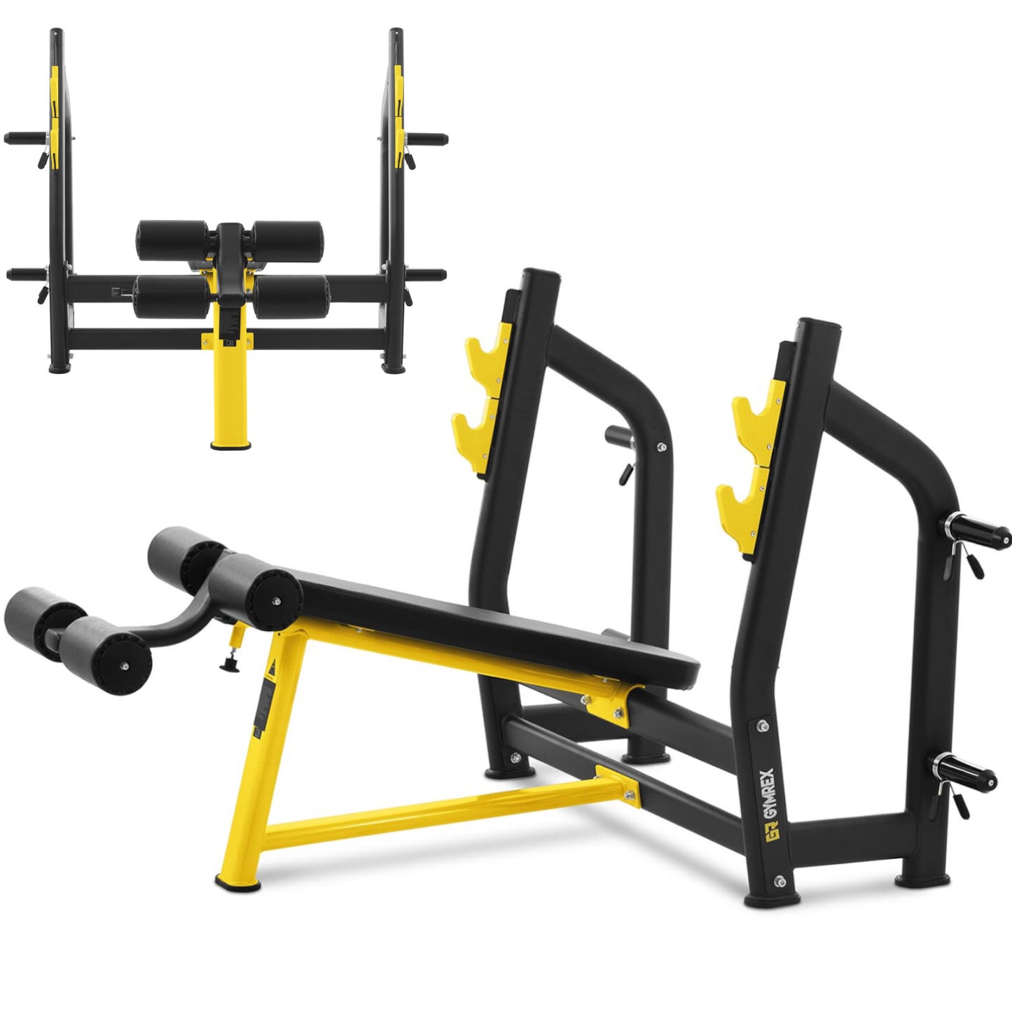 Weight Lifting – Inclined training bench for pressing the barbell - Carlat