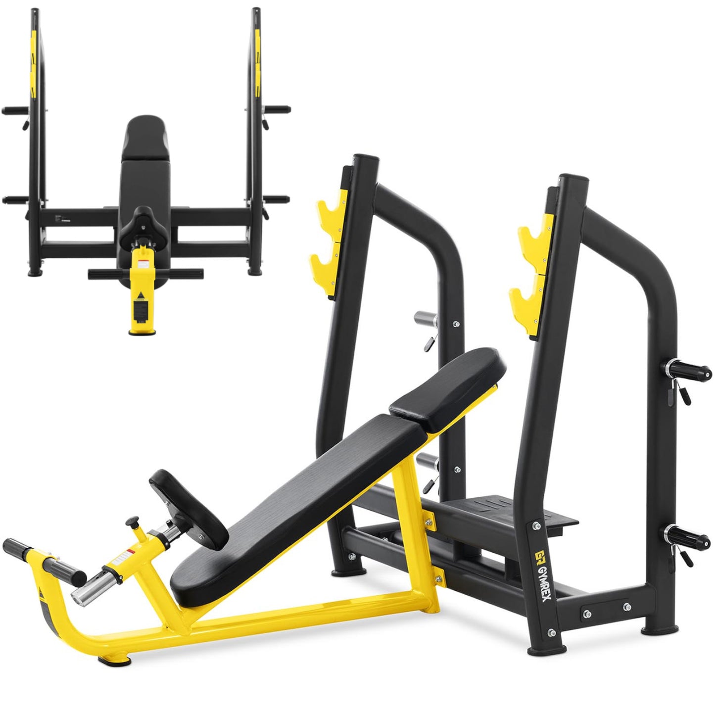 Weight Lifting – Inclined training bench for pressing the barbell - Carlat