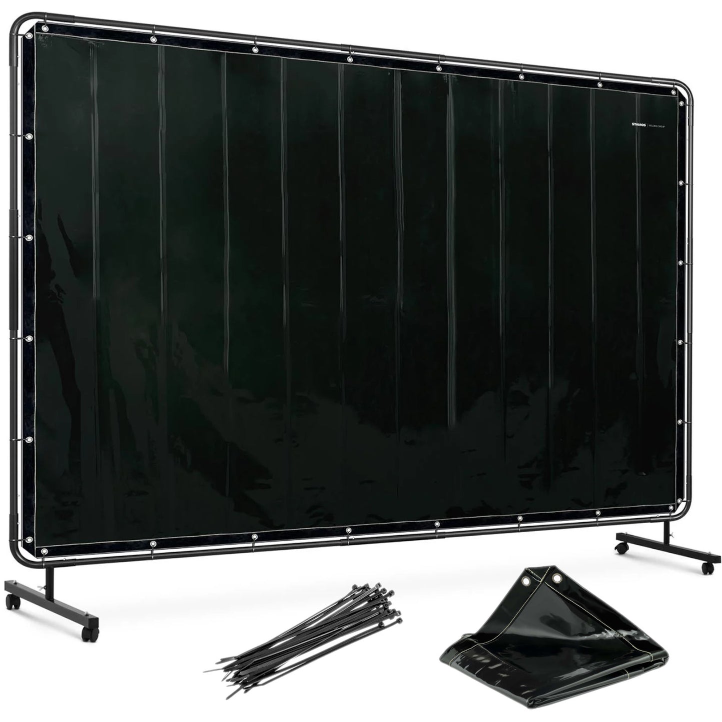 Welding Accessories – Protective welding curtain screen with frame on - Carlat