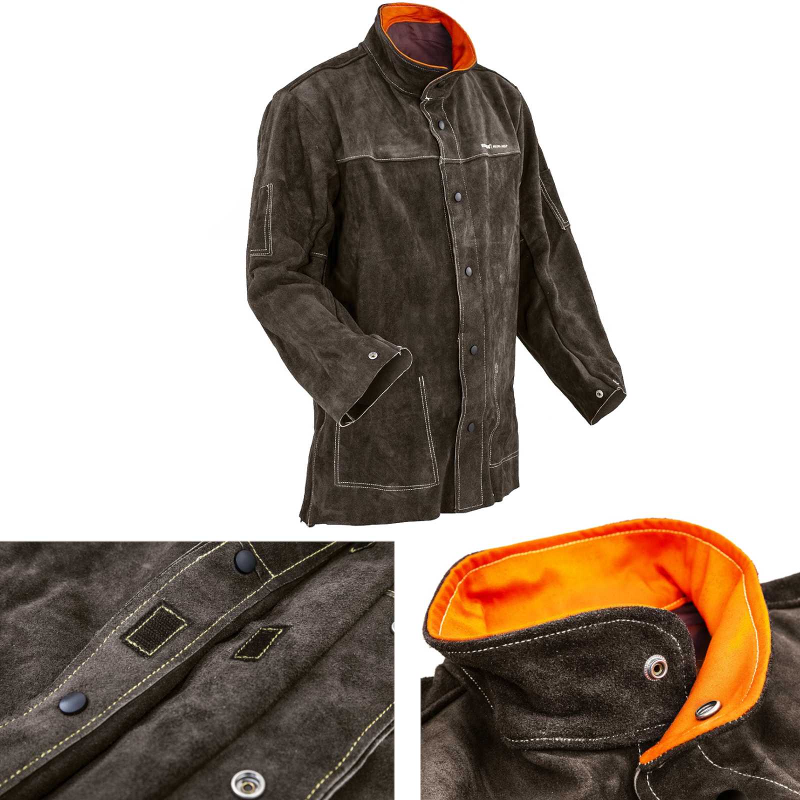 Welding Helmets – Durable protective leather welding jacket size M - Carlat