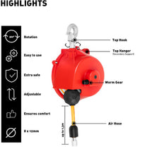 Wheel Weights & Balancing – Cable balancer unloader with pneumatic - Carlat