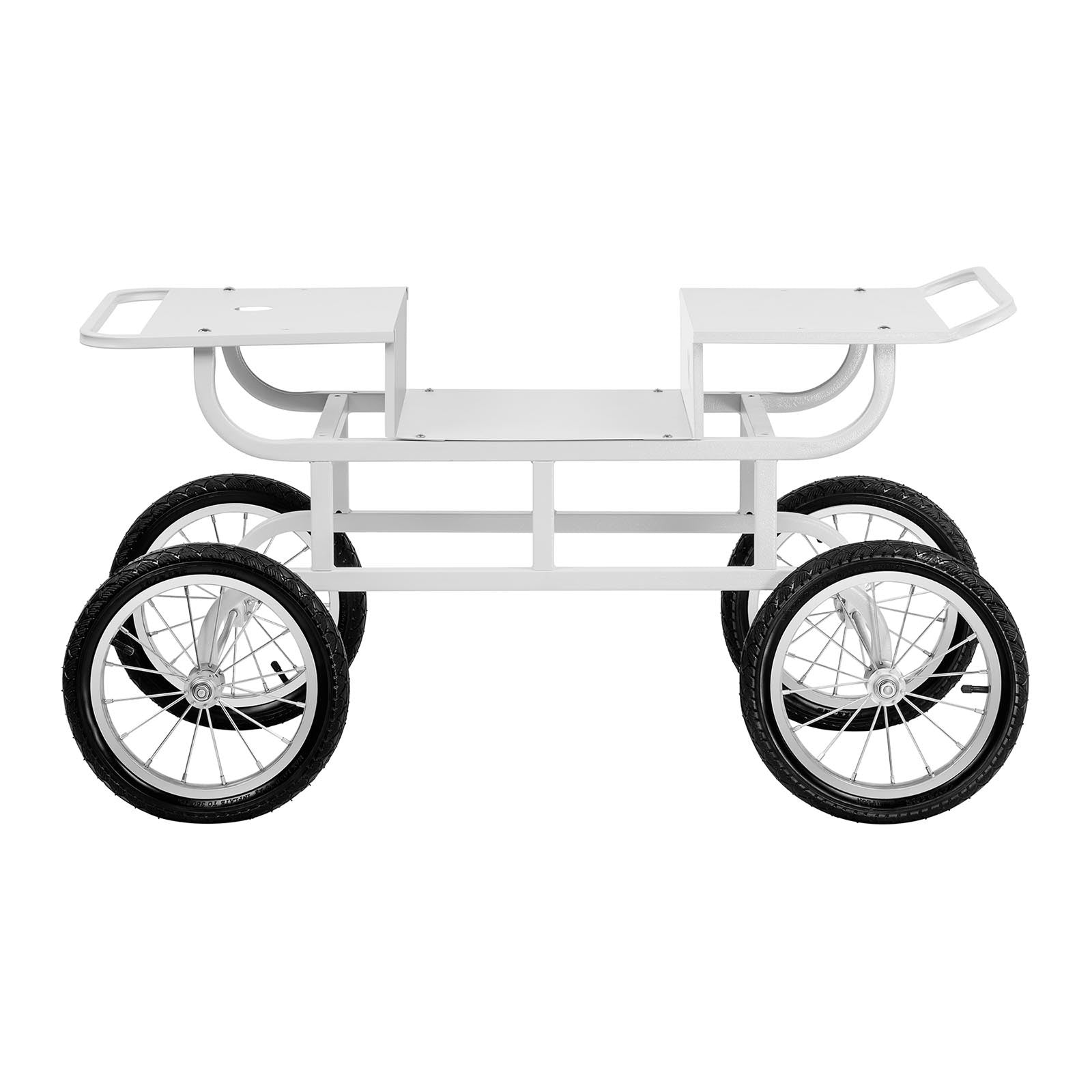 Wheeled platform trolley for cotton cotton candy catering RCHT-01W - Carlat