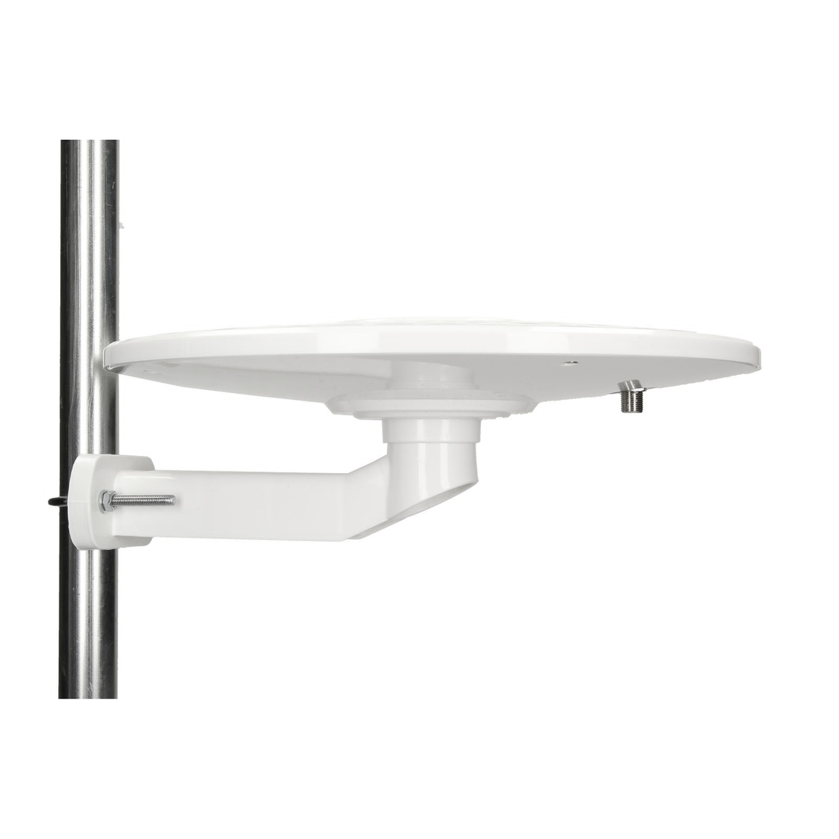 Wiedyska White Outdoor Omnidirectional Antenna for DVB-T Terrestrial TV Reception - Carlat