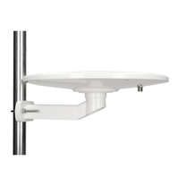 Wiedyska White Outdoor Omnidirectional Antenna for DVB-T Terrestrial TV Reception - Carlat