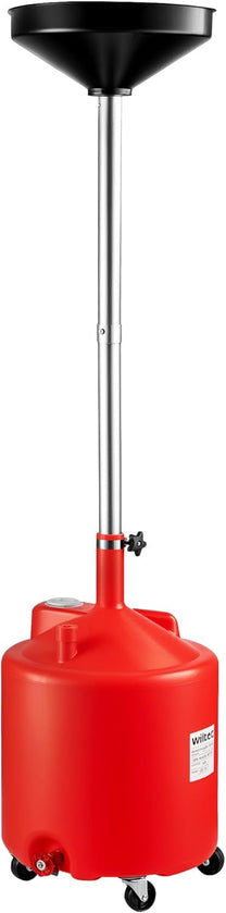 Wiltec Oil Extractor Oil Extractor 80L Compressed Air Oil Catcher Oil Drain Device Oil Container for Oil Change - Carlat