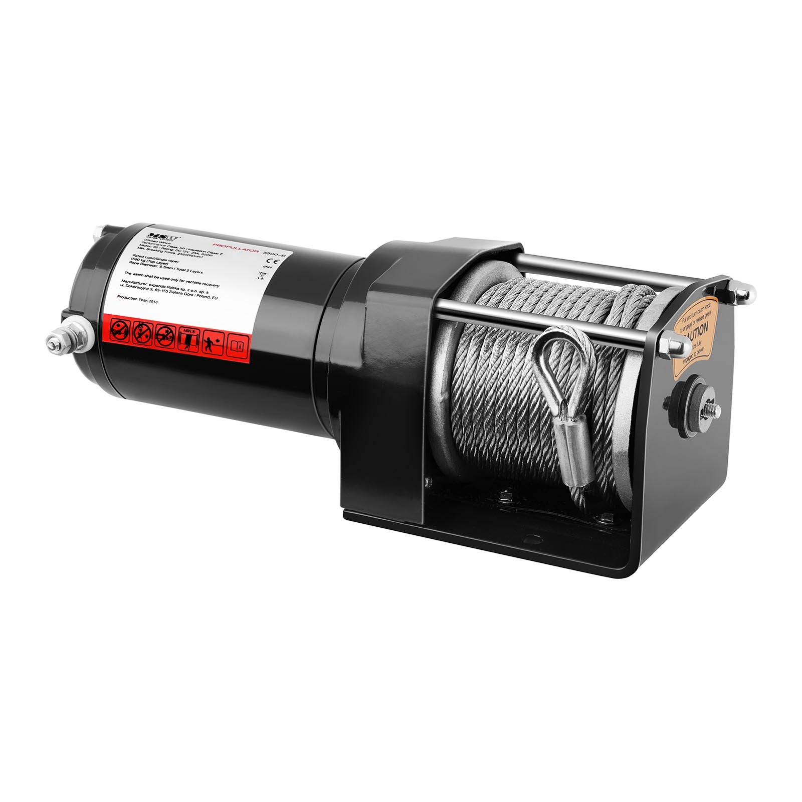 Winches – Off road car winch with remote control, 12 - Carlat