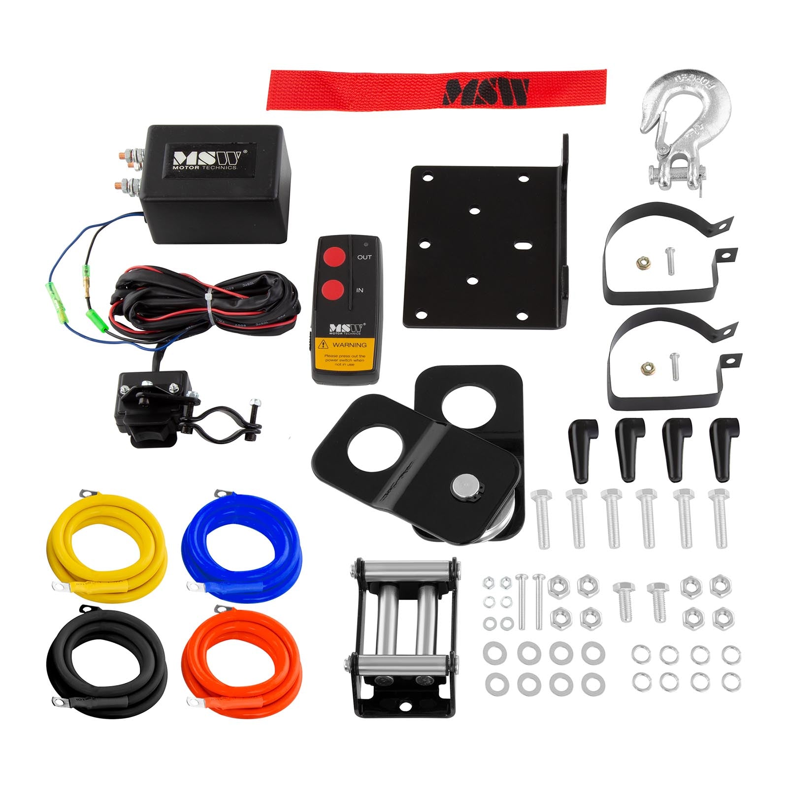 Winches – Off road car winch with remote control, 15 - Carlat