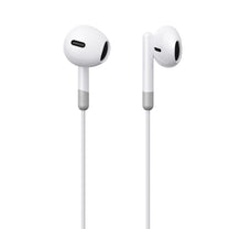 Wired in-ear headphones with 3.5mm mini jack with white remote - Carlat